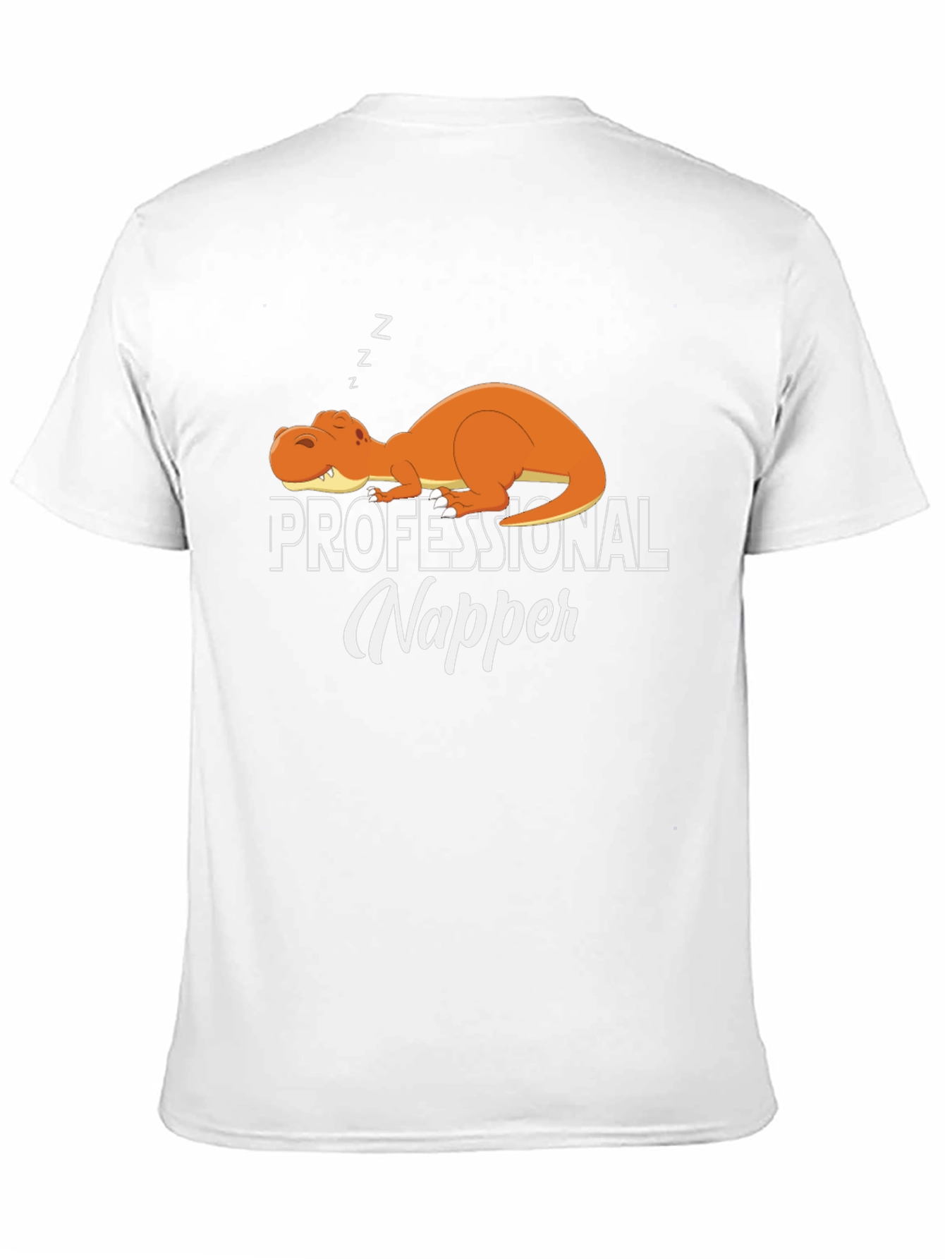 Professional Napper T-Rex Graphic T-Shirt