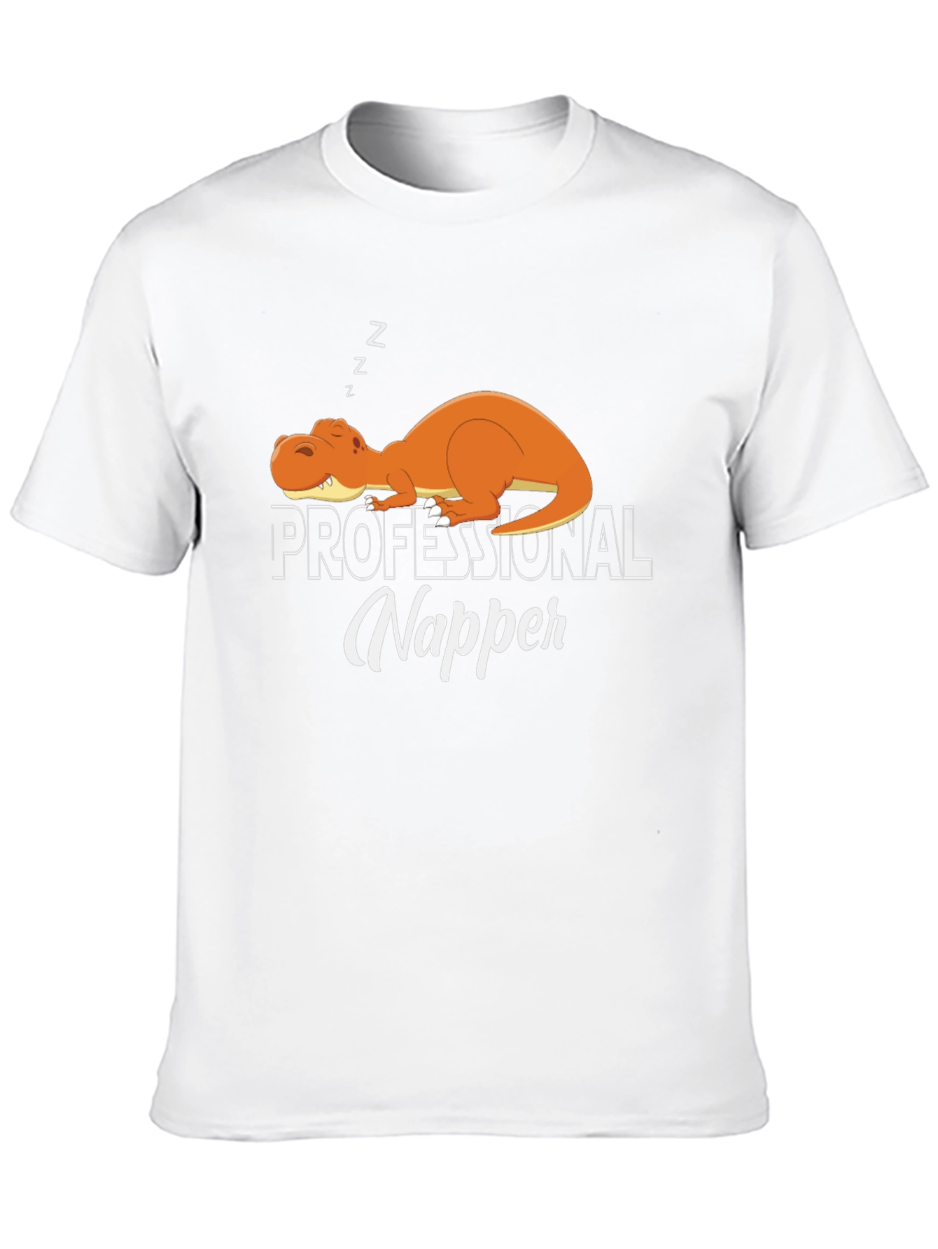 Professional Napper T-Rex Graphic T-Shirt