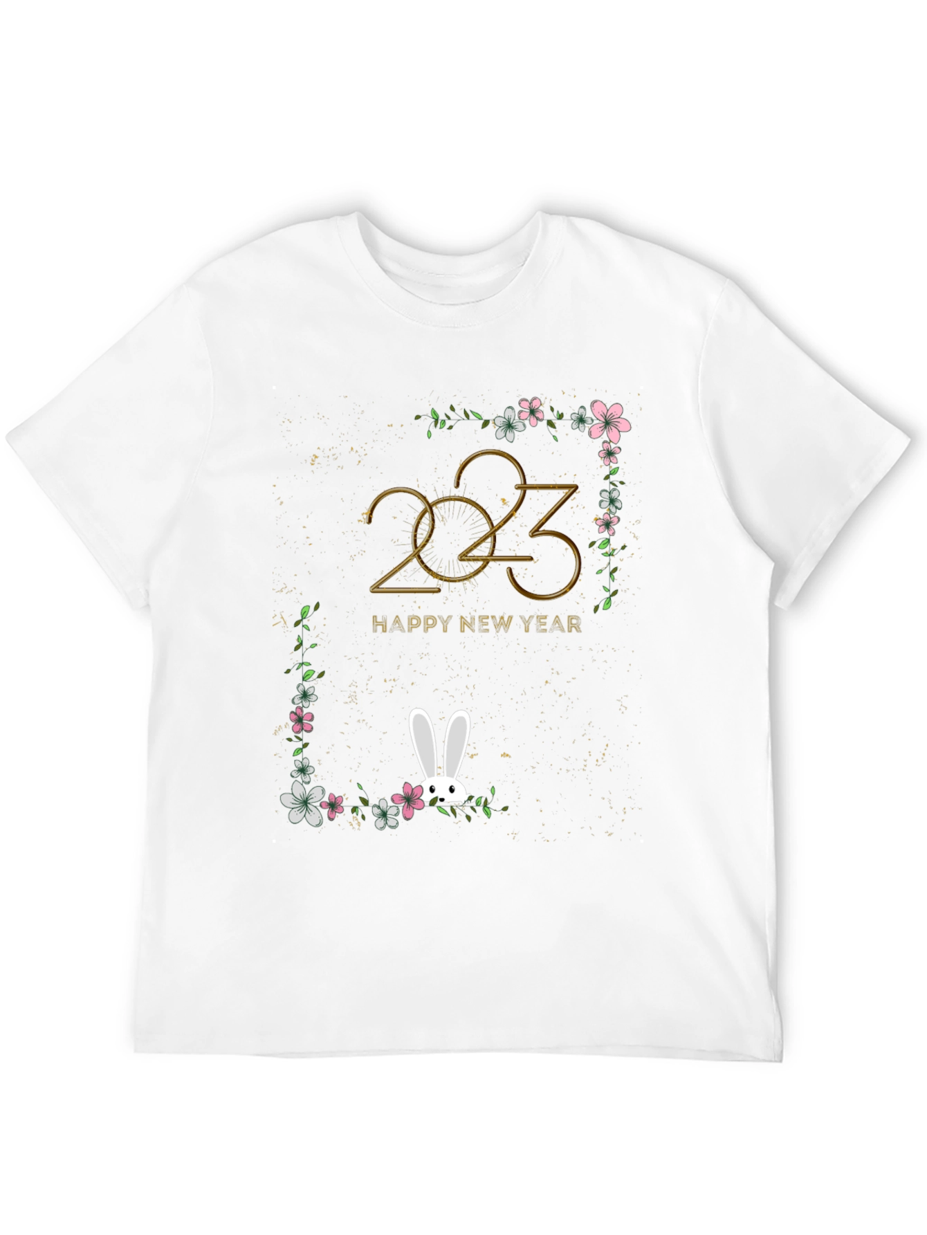 Happy New Year 2023 Rabbit T-Shirt