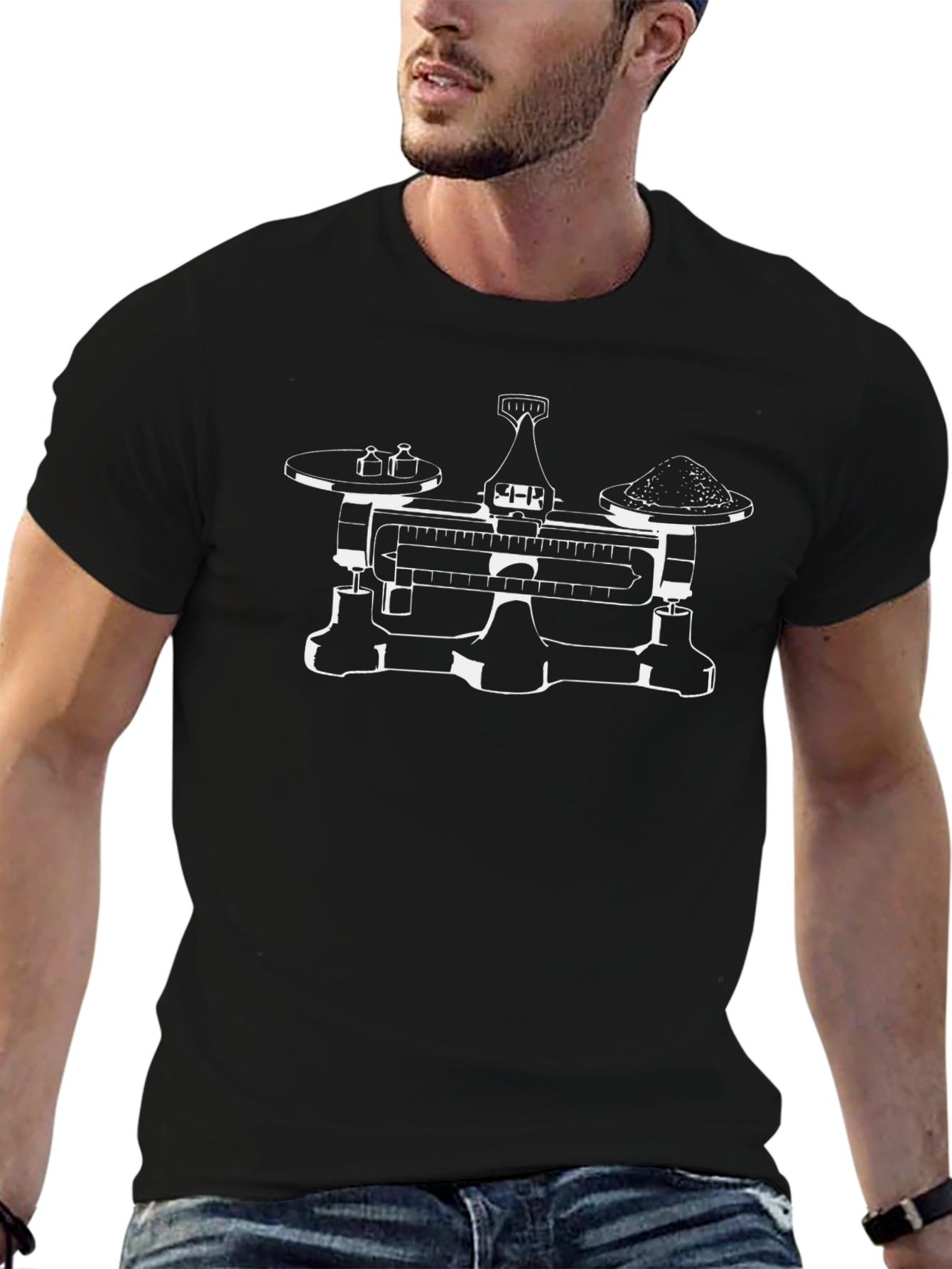 Balance Scale Graphic T-Shirt