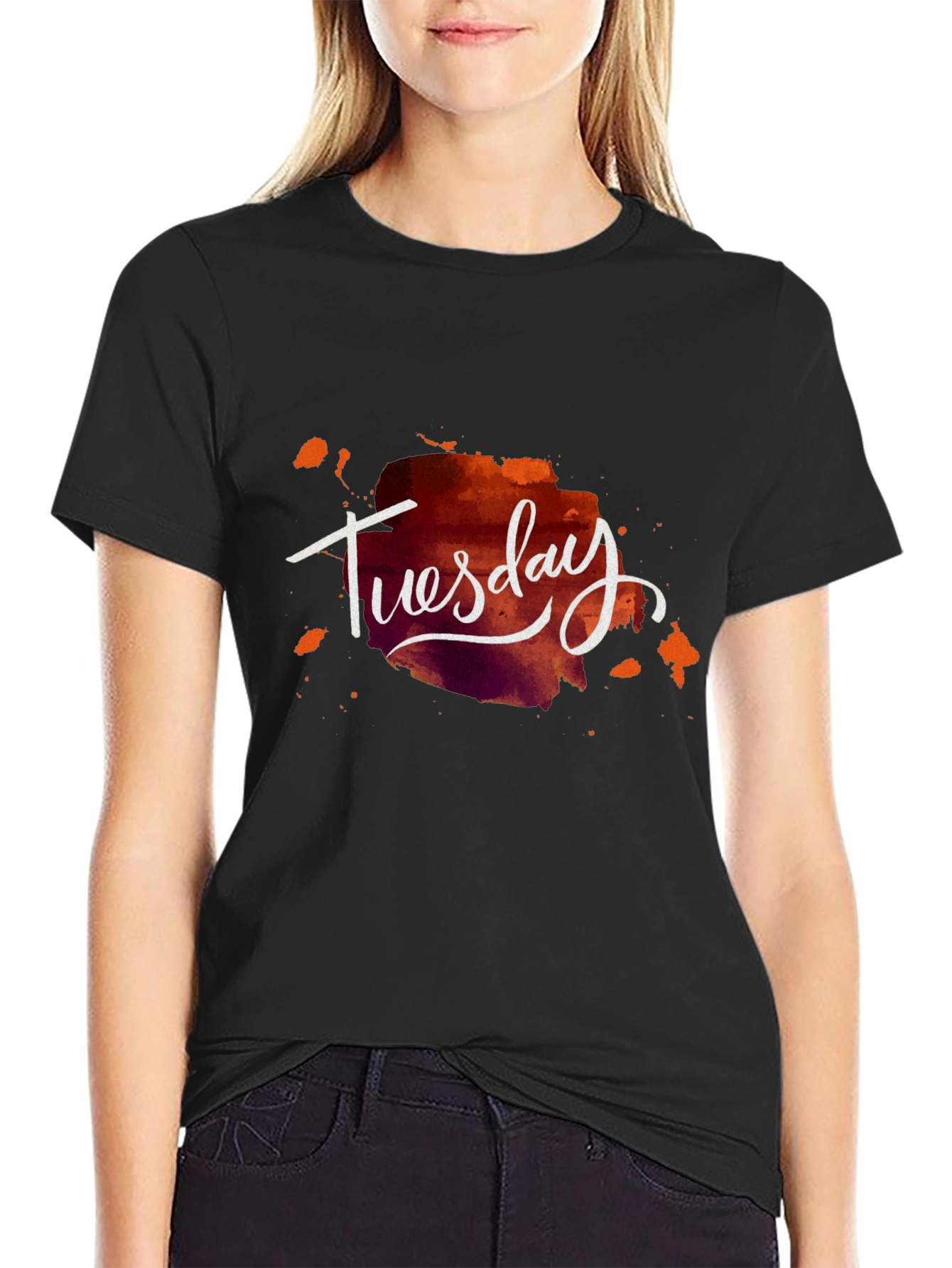 Tuesday Watercolor Graphic T-Shirt