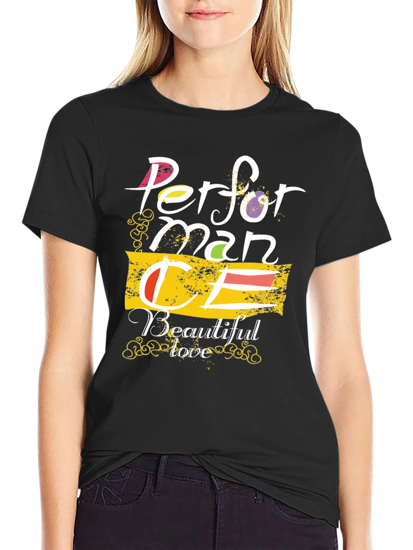 Performance Beautiful Love Graphic Tee
