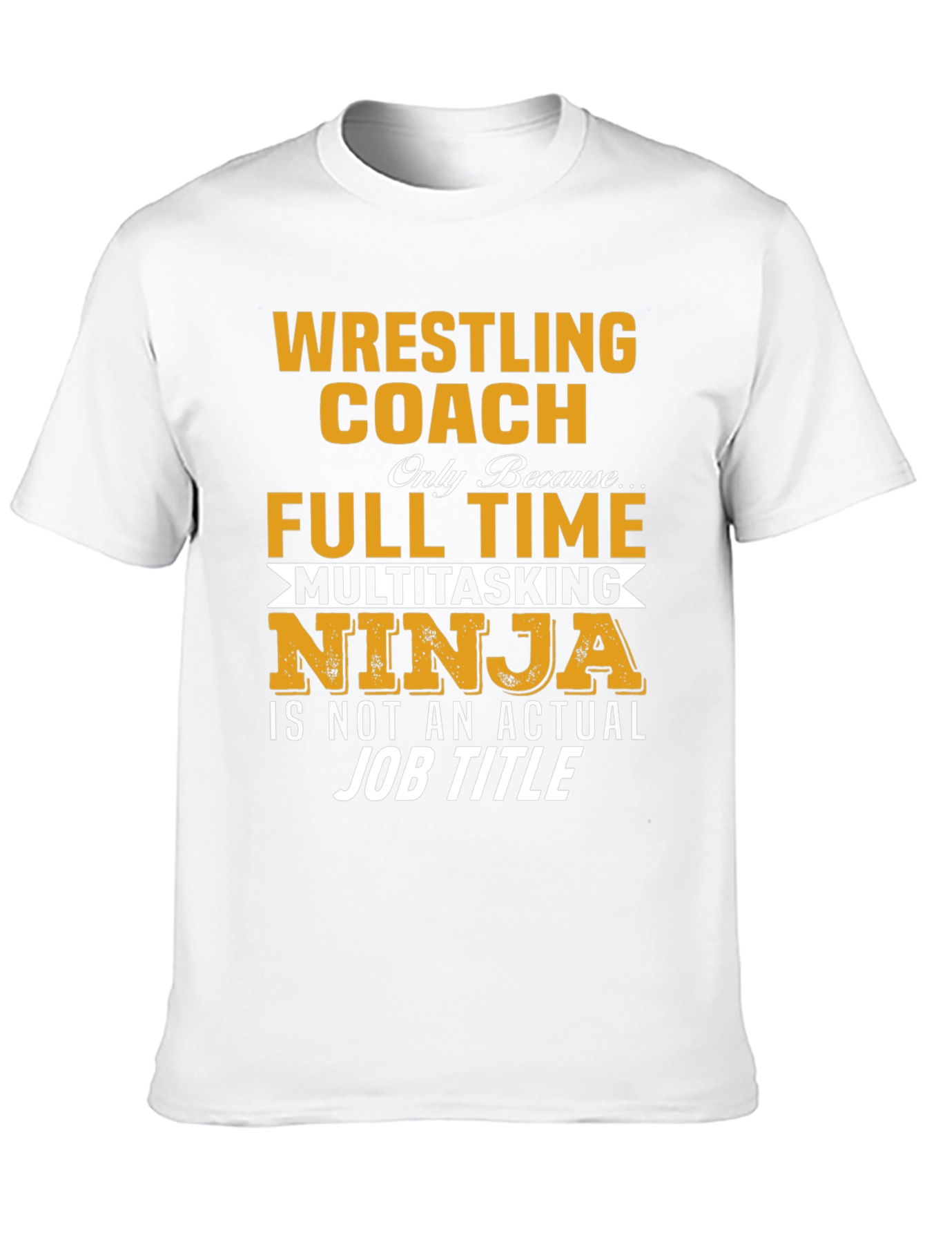 Wrestling Coach Multitasking Ninja T-Shirt