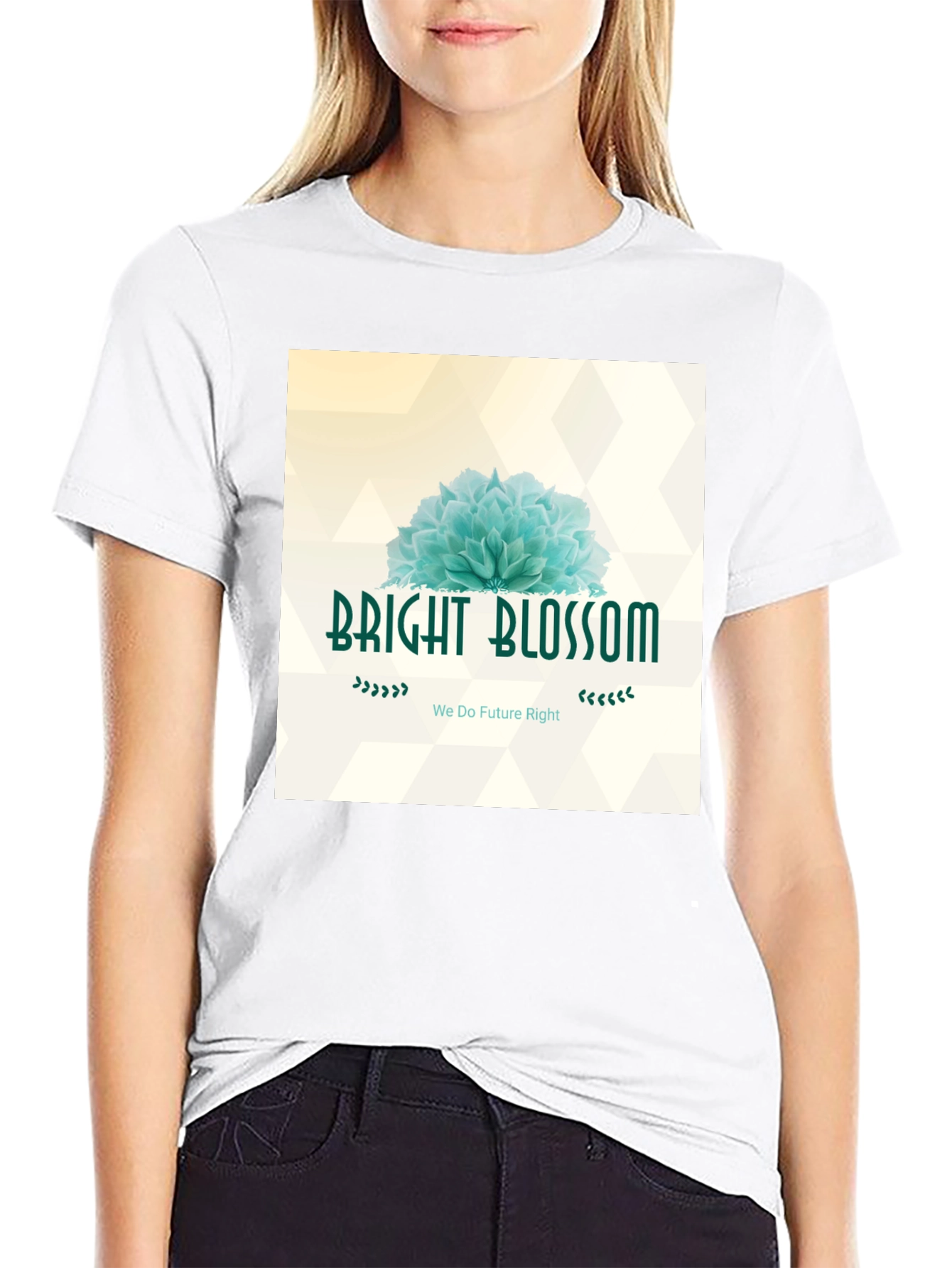Bright Blossom Graphic T-Shirt - Stylish & Comfortable