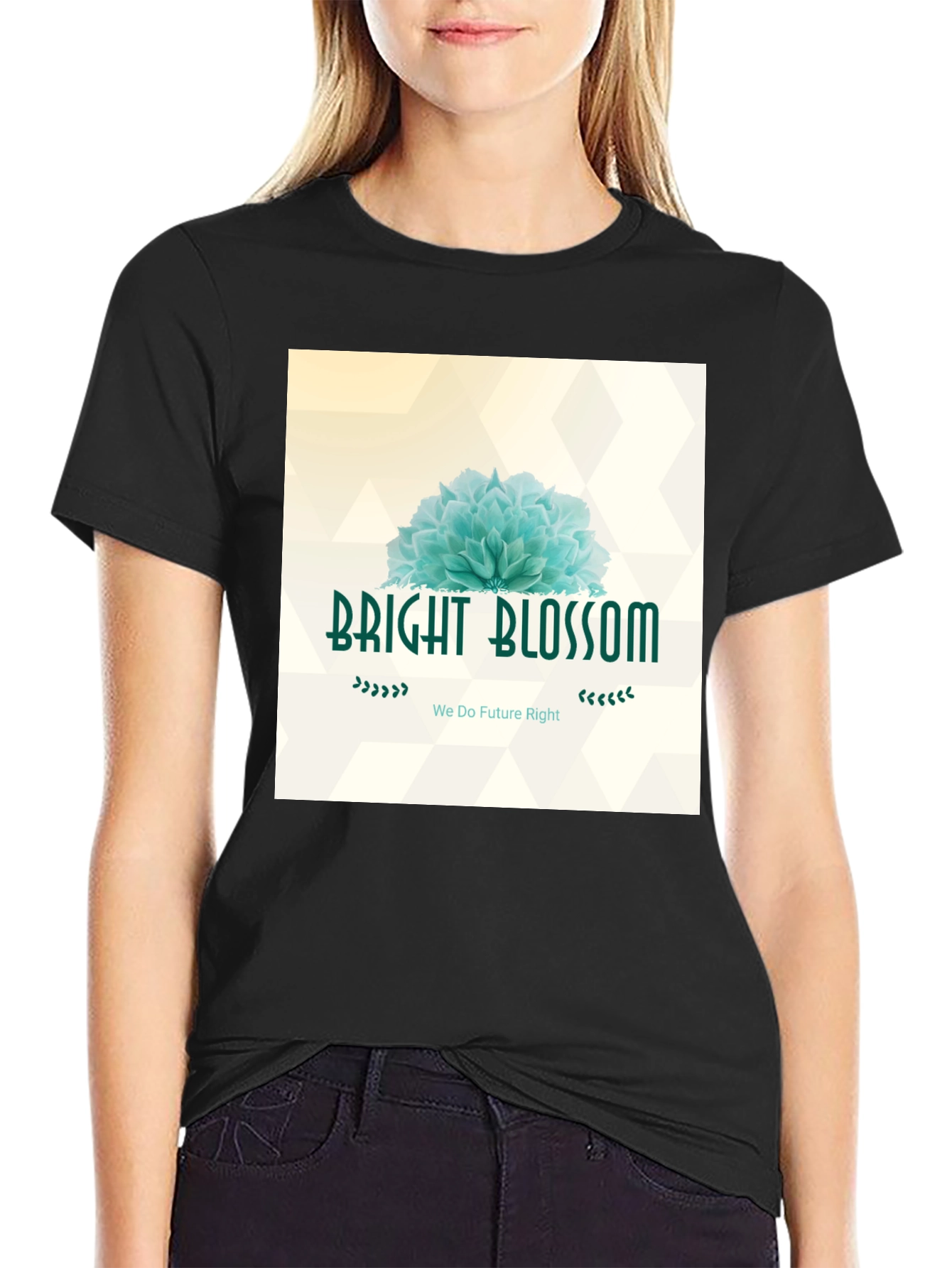 Bright Blossom Graphic T-Shirt - Stylish & Comfortable