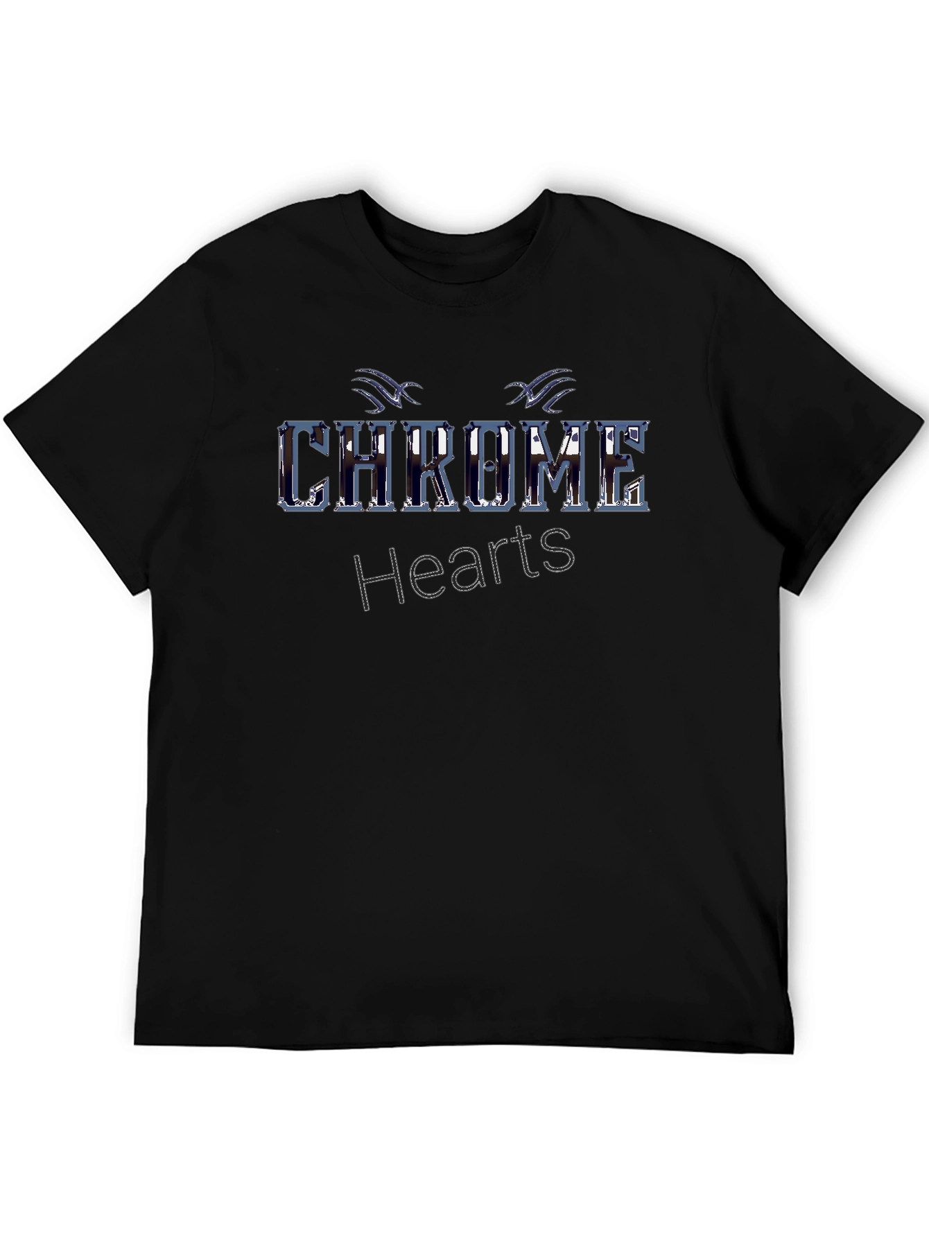 Chrome Hearts Inspired Mens Black T-Shirt